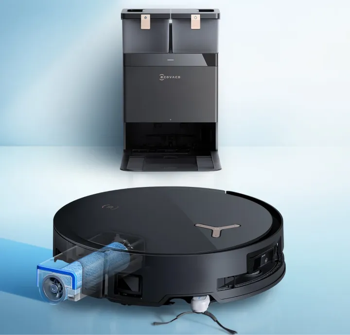 ECOVACS robot vacuum and docking station