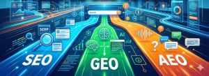 seo vs geo vs aeo
