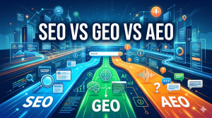 seo vs geo vs aeo